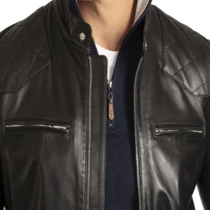 Leather Jacket Mens Black