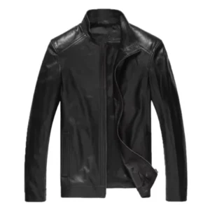 Men Fashion Leather Motorcycle Jacket