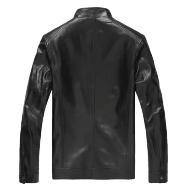 Men Fashion Leather Motorcycle Jacket