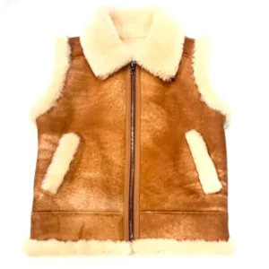 Men's Aviator Shearling Vest