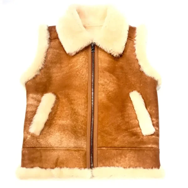 Men's Aviator Shearling Vest