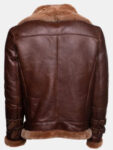 Men's B3 RAF Aviator Flying Pilot Brown Jacket