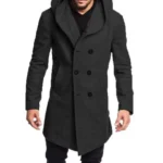 Men's Multicolor Wool Coat