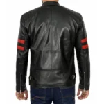 Mens Black Leather Jacket