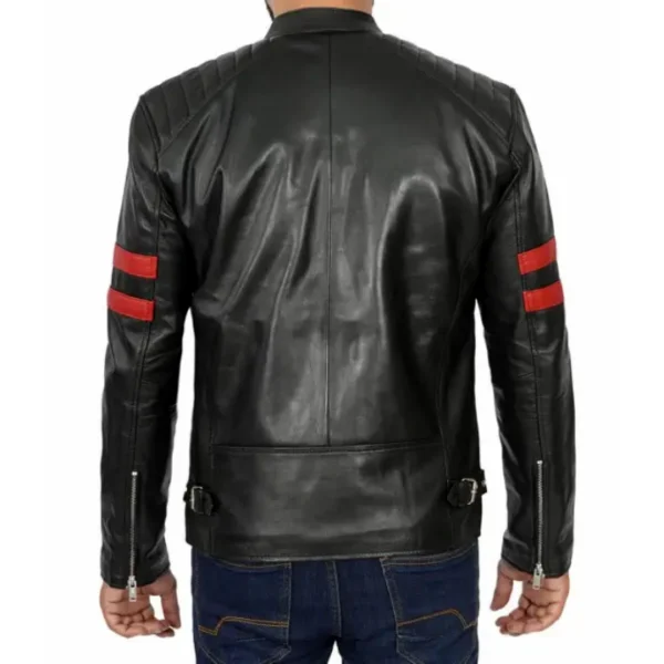 Mens Black Leather Jacket