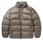 Mens Grey Puffer Jacket