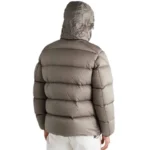 Mens Grey Puffer Jacket