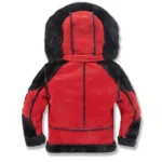 Men's Insulated Fur Hooded Jacket