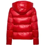 Mens Red Puffer Jacket