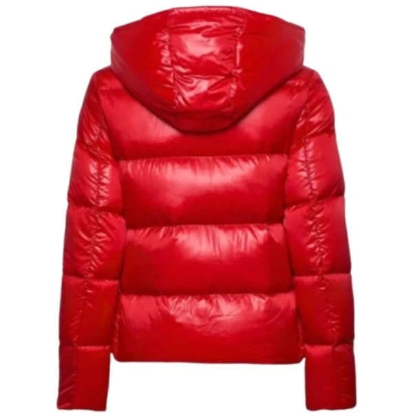 Mens Red Puffer Jacket