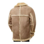 Mens Sheepskin Leather Fur Coat