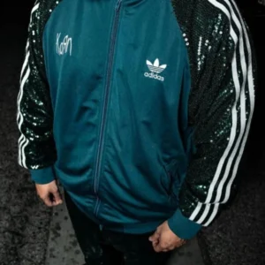 Adidas Sequin Track Jacket