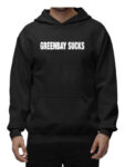 Amon-Ra St. Green Bay Sucks Black Hoodie