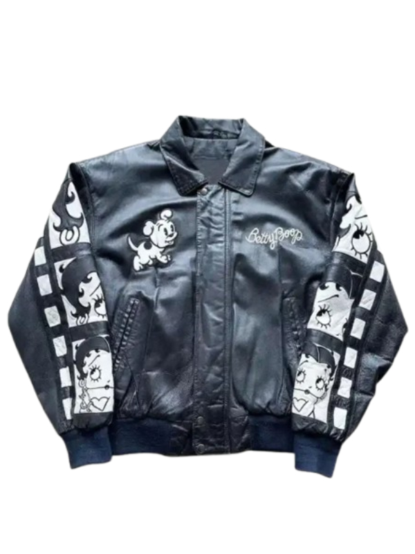 Betty Boop Vintage Leather Jacket