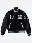 Billionaire Girls Club Holiday Varsity Jacket