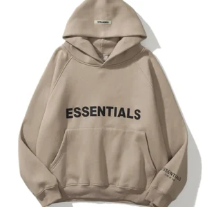 Brown Essentials Hoodie