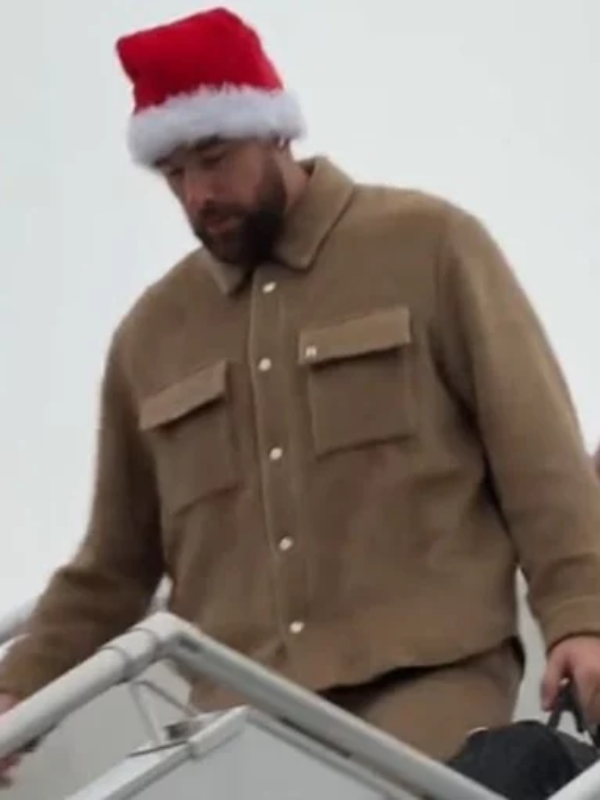 Christmas Chiefs Game Travis Kelce Jacket