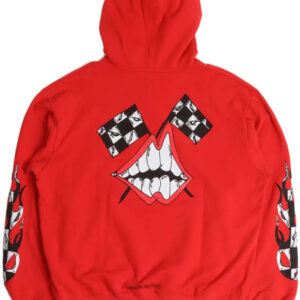 Chrome Hearts Red Hoodie