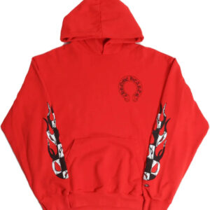 Chrome Hearts Red Hoodie Back