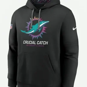 Miami Dolphins Crucial Catch Hoodie