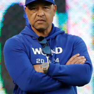 Dave Roberts World LA Series Blue Hoodie