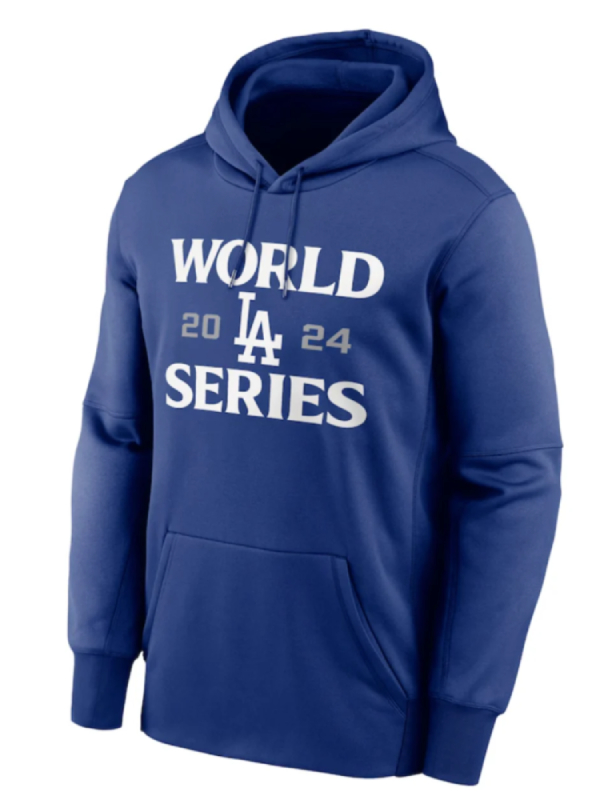 Dave Roberts World LA Series Blue Hoodie