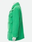 Lily Collins Emily In Paris Green Coat