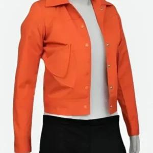 Emily In Paris Emily Cooper Orange Jacket