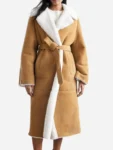 Emily In Paris S04 Camille Japy Shearling Coat