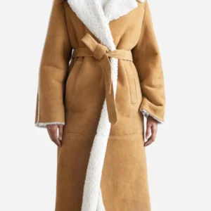 Emily In Paris S04 Camille Japy Shearling Coat