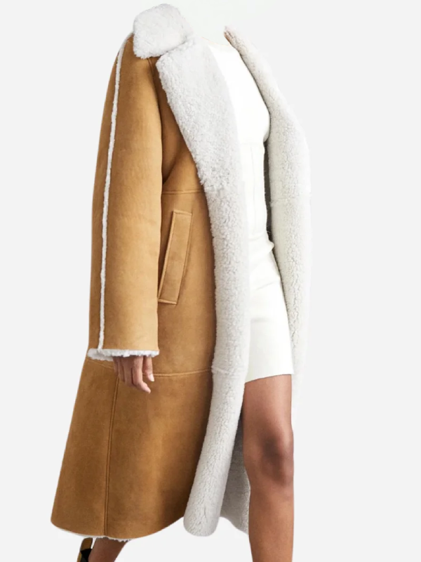 Emily In Paris S04 Camille Japy Shearling Coat