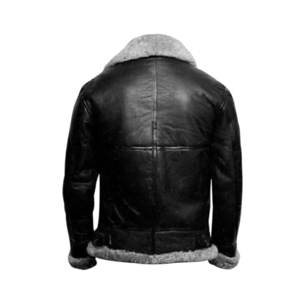 FUR Aviator Flying Pilot Bomber Jacket