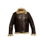 FUR Aviator Flying Pilot Bomber Jacket