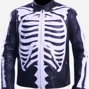 Halloween Party Skeleton Bones Jacket