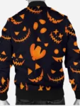 Halloween Pattern Pumpkins Bomber Jacket