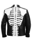 Halloween Skeleton Leather Jacket