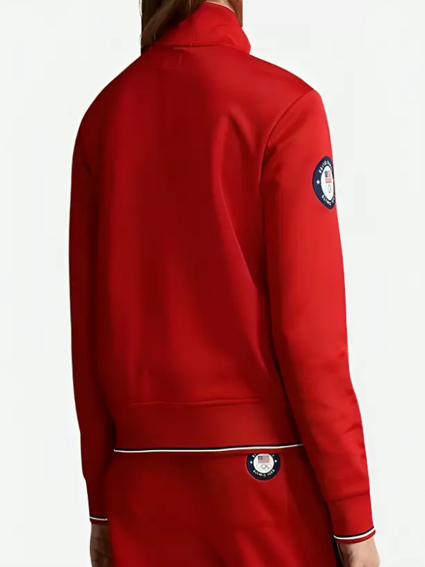 Hoda Kotb The Today Show Team USA Red Track Jacket