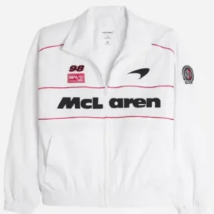 Hollister Mclaren White Jacket