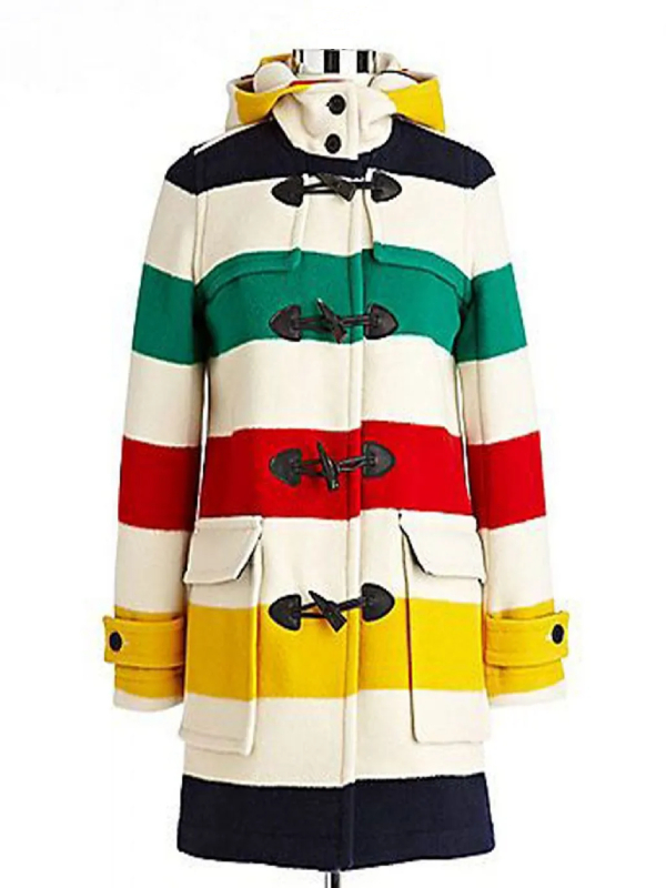 Hudson Bay Hooded Duffle Wool Coat