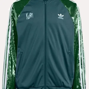 Korn X Green Sequin Tracksuit