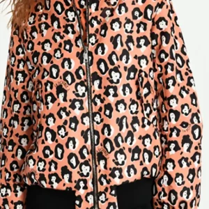 Lily Collins Emily In Paris S03 Leopard Jacket