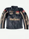 Marlboro Vintage Motorcycle Black Jacket