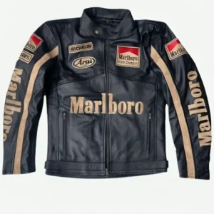 Marlboro Vintage Motorcycle Black Jacket