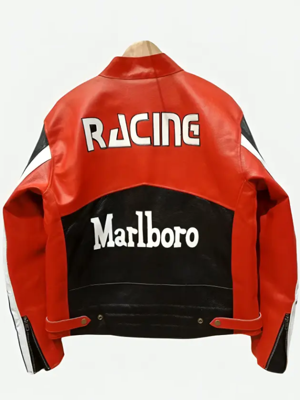 Marlboro Vintage Racing Leather Jacket