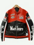 Marlboro Vintage Racing Leather Jacket