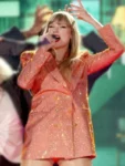 Taylor Swift The Eras Tour Paris Orange Sequin Blazer