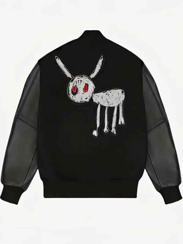 For All The Dogs Varsity Jacket