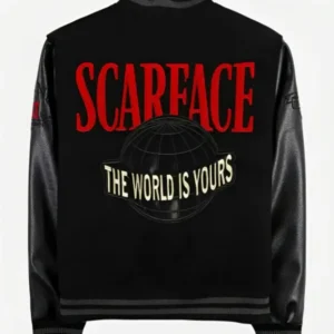 Scarface Letterman Varsity Jacket Back