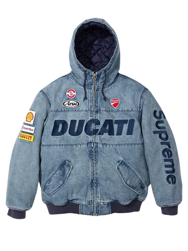 Supreme Ducati Hooded Racing Jacket