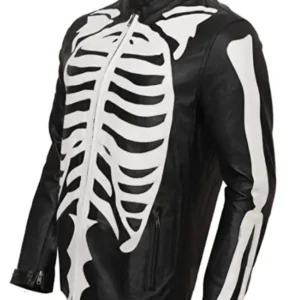 Skeleton Leather Jacket